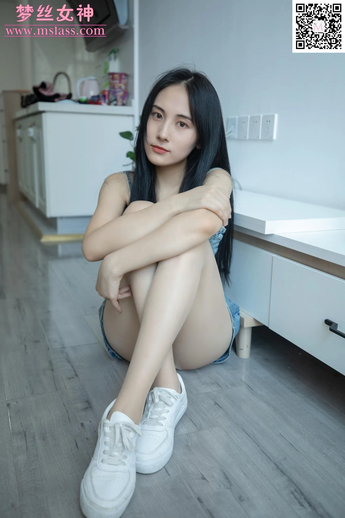 [MSLASS梦丝女神] 2020.06.27 NO.116 小允儿 牛仔连衣裙 [62P]插图